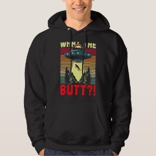 Sudadera Qué Pun De Butt Para Un Alienígena Nerd Ufo Alien