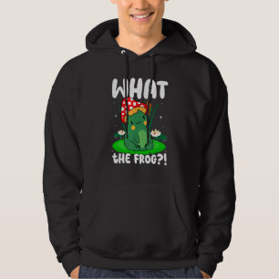 Sudadera ¿Qué Rana, Rana Estética De Hongo?