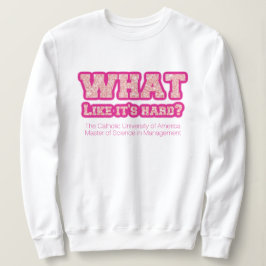 Sudadera ¿Qué tal si fuera una escuela de graduación dura?