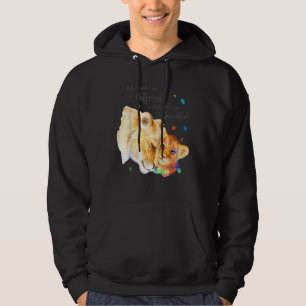 Sudadera ¿Qué te hace diferente madre de león, niño de auti