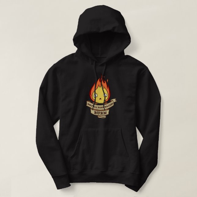 Sudadera Que todo tu culo queme el fuego espantado (Diseño del anverso)