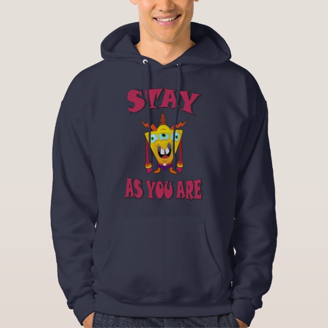 Sudadera Quédate como eres (Anverso)