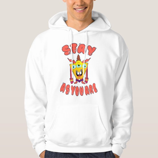 Sudadera Quédate como eres (Anverso)