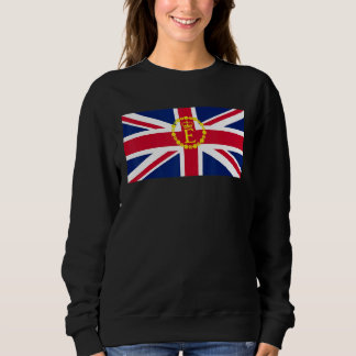 Sudadera Queen Elizabeth's II British Crown Majesty Queen E