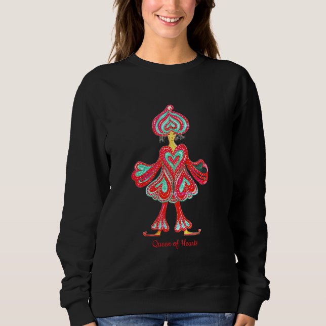 Sudadera Queen of Hearts Sweatshirt (Anverso)