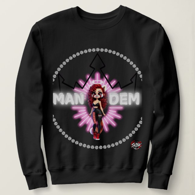 Sudadera Queenie - Colección Mandem -SVBK- SILVERBCK (Anverso del diseño)