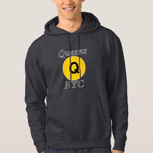 Sudadera Queens NYC Q Train (Anverso)