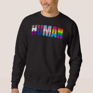 Sudadera Queer gay pansexual humano LGBT+ Love Equa