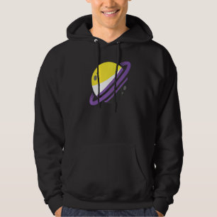 Sudadera Queer Lgbt Tercer Sexo Sábado Bandera No Blindante