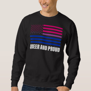 Sudadera Queer Y Orgulloso De Que Algunas Personas Sean Bis