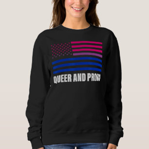 Sudadera Queer Y Orgulloso De Que Algunas Personas Sean Bis