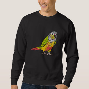 Sudadera Queja verde conure Parrot Ave Conure 1