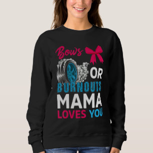 Sudadera Quemaduras o arcos que mamá ama y te revela el gén