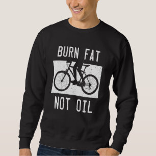 Sudadera Quemar Grasa No Petróleo Bicicleta MTB Ciclista Ci