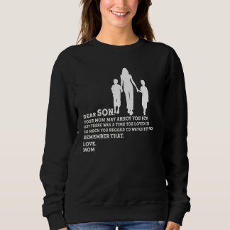 Sudadera Querido hijo, tu madre puede odiarte ahora papá hi