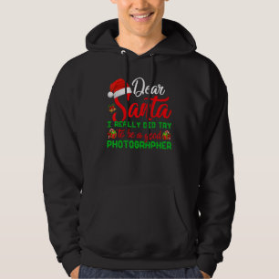 Sudadera Querido Papá Noel De Verdad Traté De Ser Un Buen F