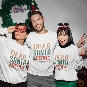 Sudadera Querido Papá Noel define la camiseta de navidades