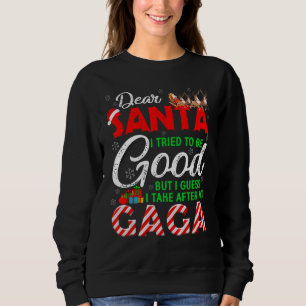 Sudadera Querido Papá Noel Intenté Ser Bueno, Pero Me Encar