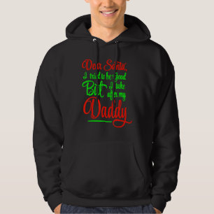 Sudadera Querido Papá Noel Intenté Ser Bueno, Pero Me Encar