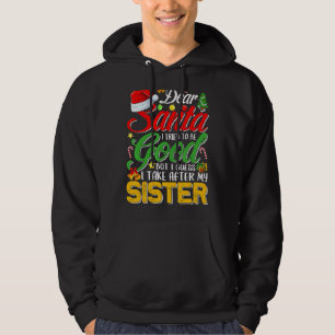 Sudadera Querido Papá Noel Intenté Ser Bueno, Pero Me Encar
