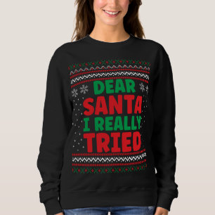 Sudadera Querido Papá Noel, realmente probé a divertidos Na