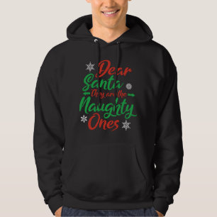 Sudadera Querido Papá Noel, son los Navidades traviesos