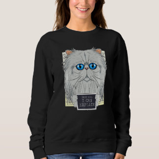 Sudadera Querido papá, puedo explicarle que soy un gato per