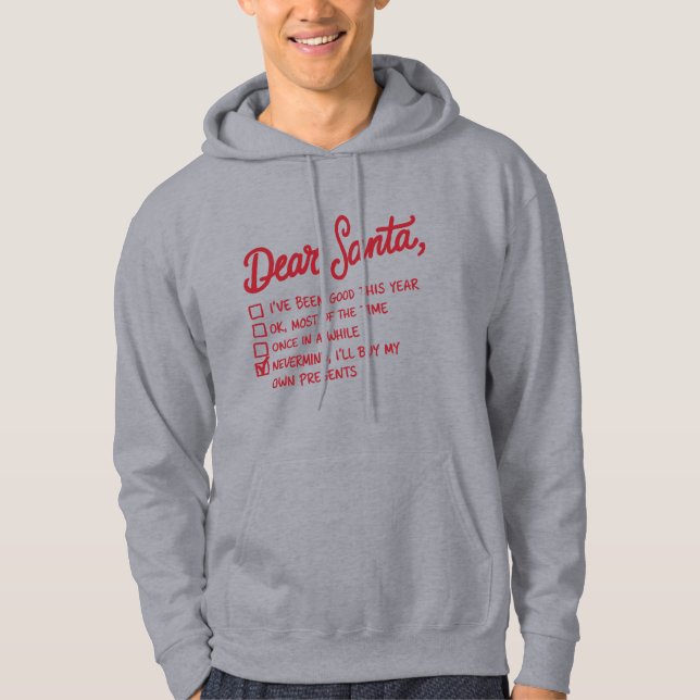 Sudadera Querido Santa - Diseño de Navidad (Anverso)