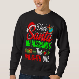 Sudadera Querido Santa Esposo El Travieso Uno Navidad Travi
