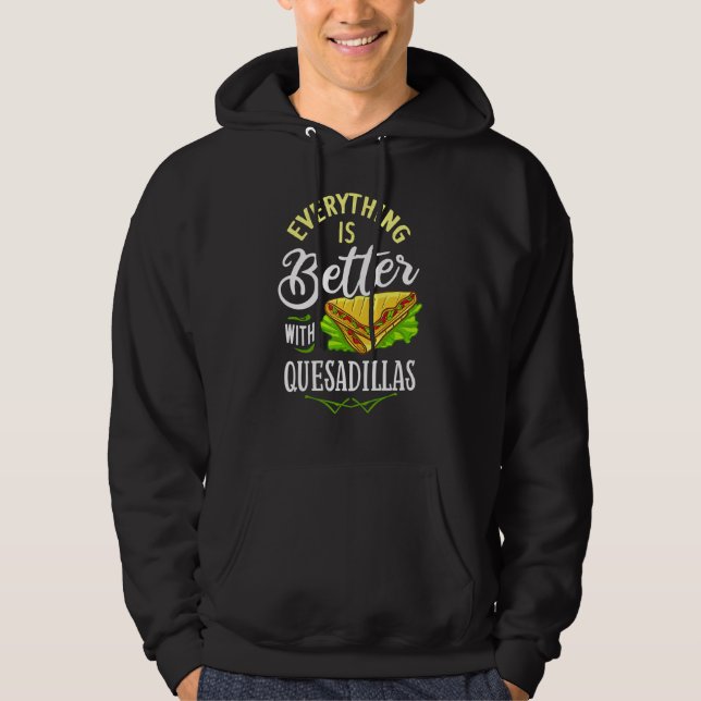Sudadera Quesadilla Cheese Maker Vegan Sauce (Anverso)