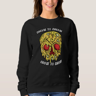 Sudadera Queso A Corteza De Queso Para Corromper En Pizza