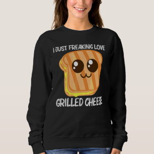 Sudadera Queso a la Parrilla Lindo Para Hombres Mujeres Pan
