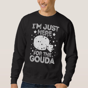 Sudadera Queso ahumado de queso de Gouda Cortado 5