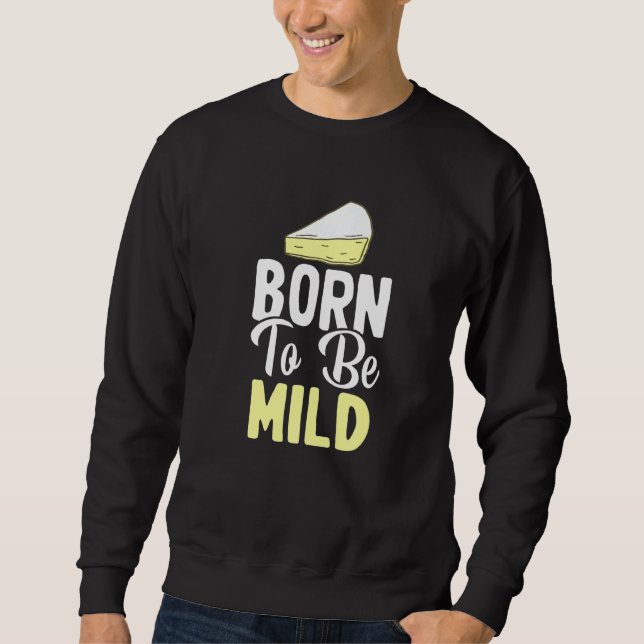 Sudadera Queso Brie  Chiste Pun De Comida Comida Quesosa    (Anverso)