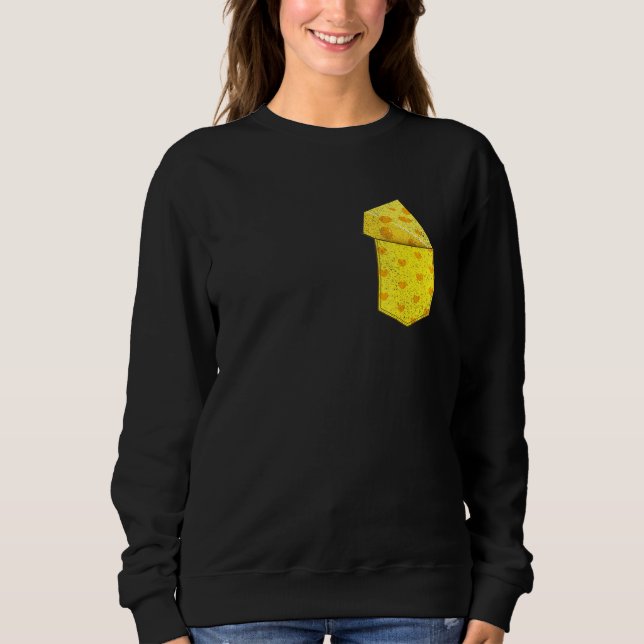 Sudadera Queso Gouda de Bolsillo   Comida Ligera Aficionado (Anverso)