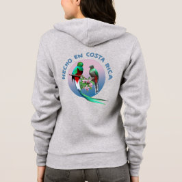 Sudadera Quetzal Love, Hecho en Costa Rica Women's Hoodie