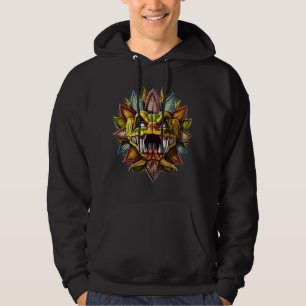 Sudadera Quetzalcoatl Azteca Featheral Serpiente Dios