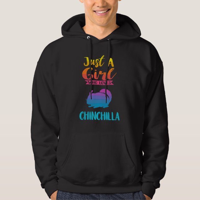 Sudadera ¿Quién ama a Chinchilla? (Anverso)