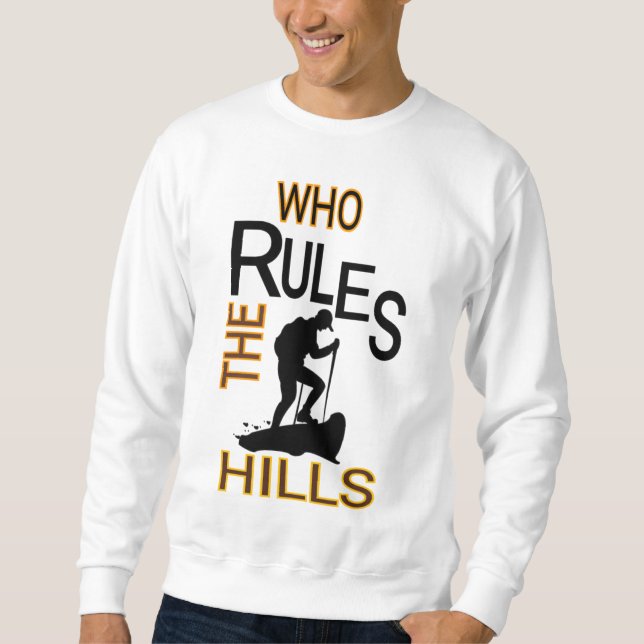 Sudadera Quien gobierna las colinas (Anverso)