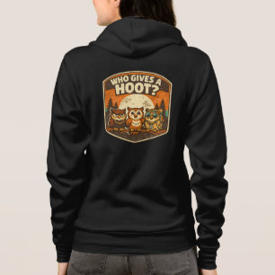 Sudadera Quien Le Da Importancia Diseño Divertido De Búhos 