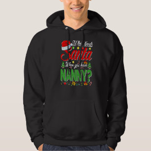 Sudadera Quién necesita a Santa cuando tienes Navidades de