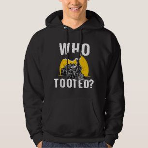 Sudadera Quien Toote Amante del Tren Modelo Lindo Ferrocarr