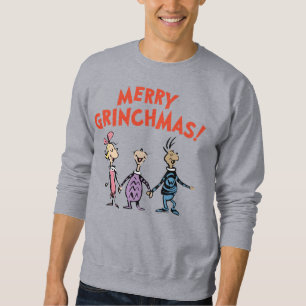 Sudadera Quienes se dan la mano Feliz Grinchmas