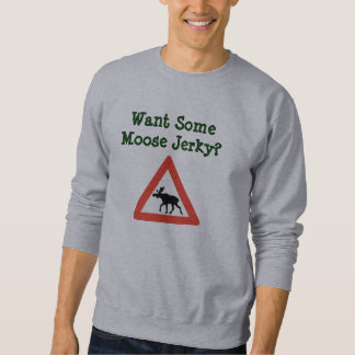 Sudadera ¿Quiera algunos alces desiguales?