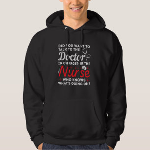 Sudadera ¿Quieres Hablar Con El Médica A Cargo O Con