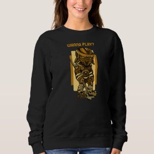 Sudadera ¿Quieres Jugar Hockey Sobre Hielo?