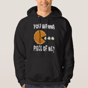 Sudadera Quieres Una Pieza De Mí Graciosa Calabaza Pie Than