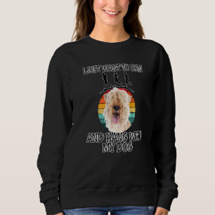 Sudadera Quiero Correr y colgar a Lakeland Terrier