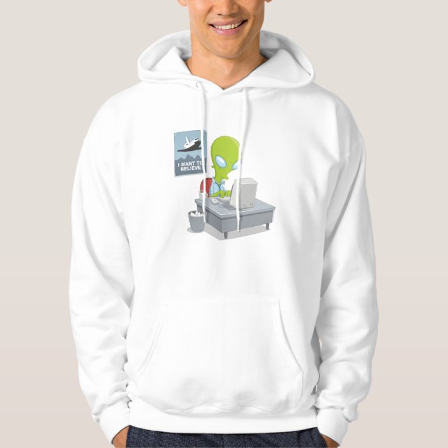 Sudadera Quiero creer (Anverso)