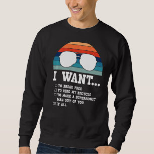 Sudadera Quiero Liberarme Para Montar Mi Bicicleta Todo Ide